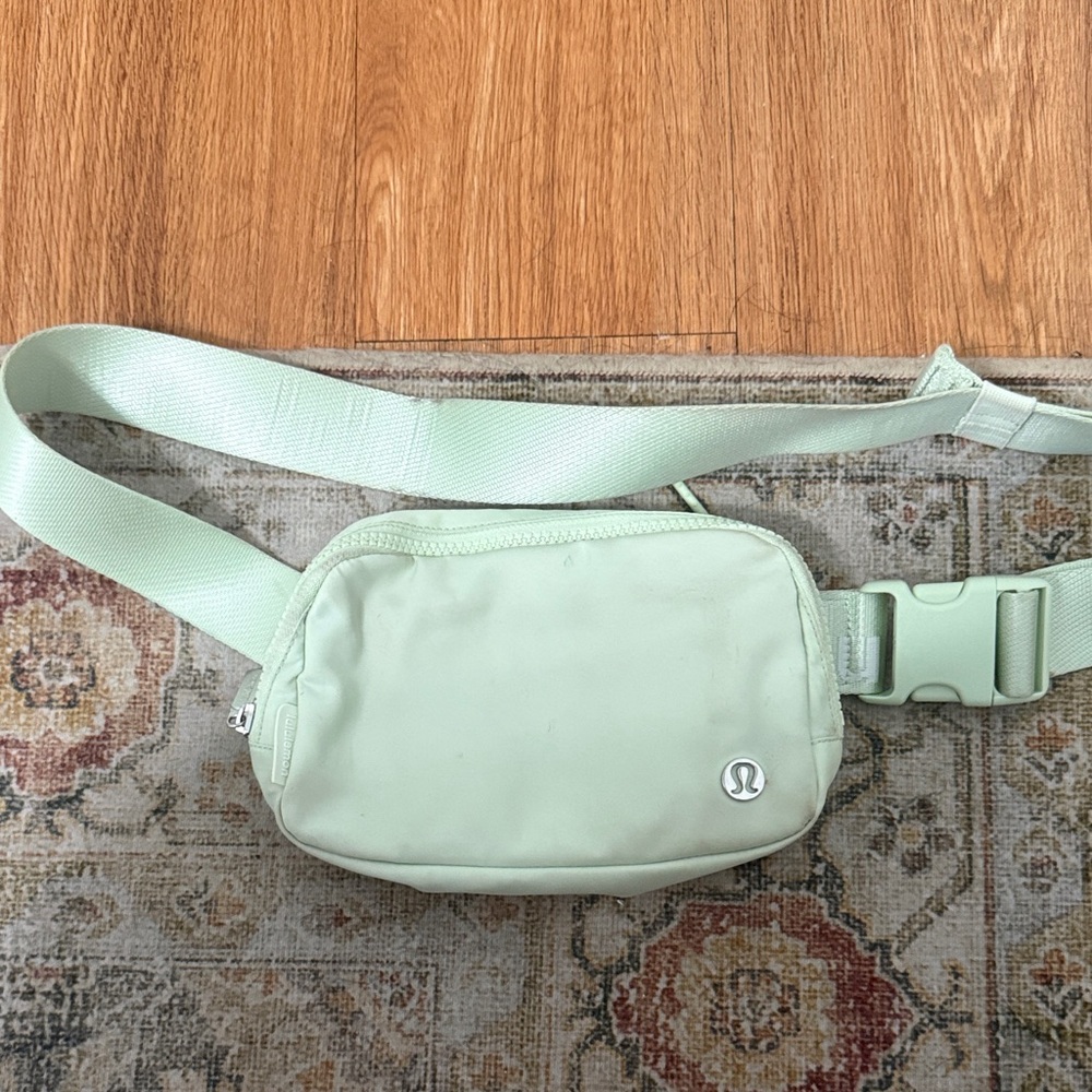 Lululemon Light Green Crossbody Bag